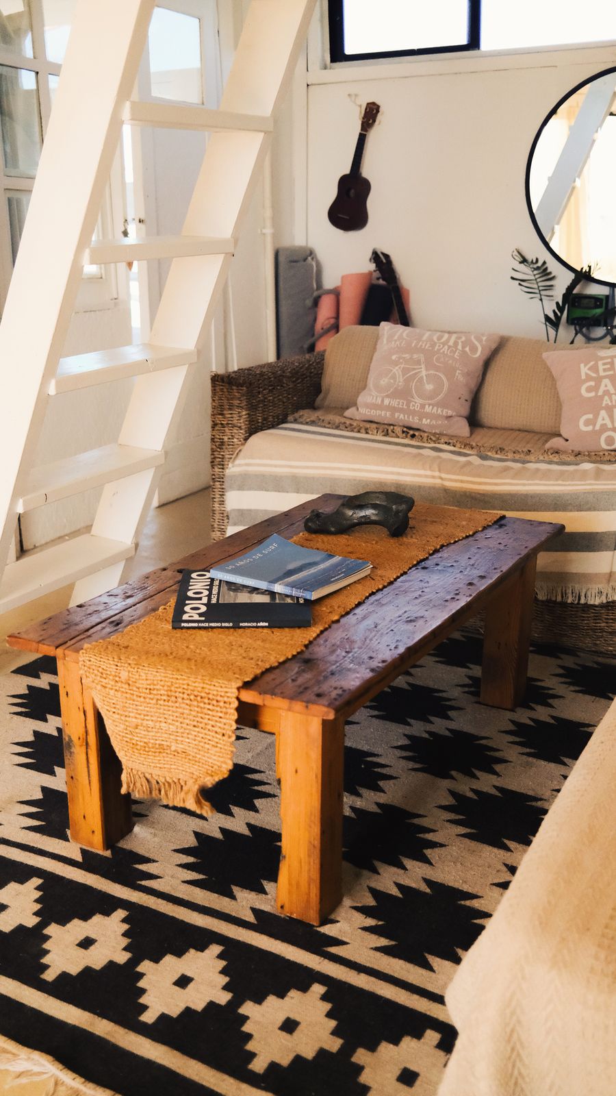 Living interior de Salty House